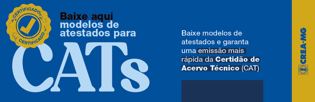 Modelo atestados CAT