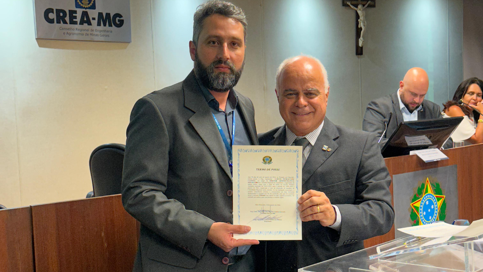 Professor de Sete Lagoas assume diretoria do Crea-MG