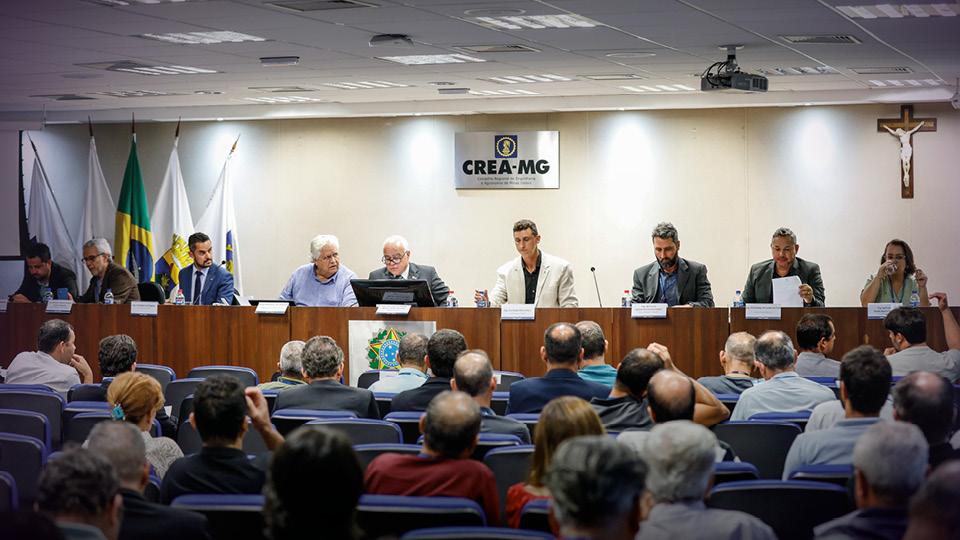 Nova diretoria do Crea-MG é eleita pelo plenário