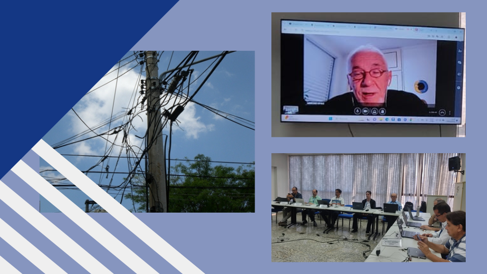 Excesso de fios nos postes é tema de palestra na Câmara de Engenharia Elétrica