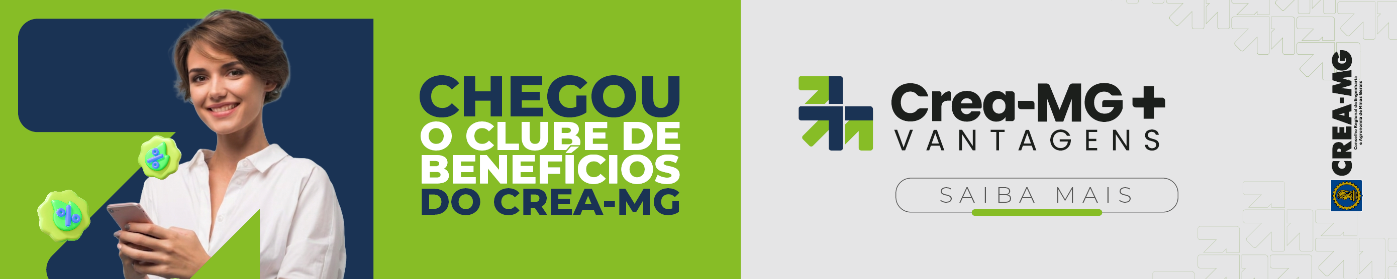 Crea-MG lança clube de benefícios para profissionais registrados  