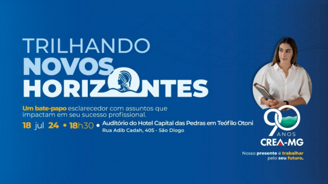 Programa apresenta serviços do Crea-MG a novos profissionais de Teófilo Otoni 