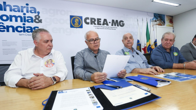Crea-MG recebe mais um candidato à prefeitura de BH