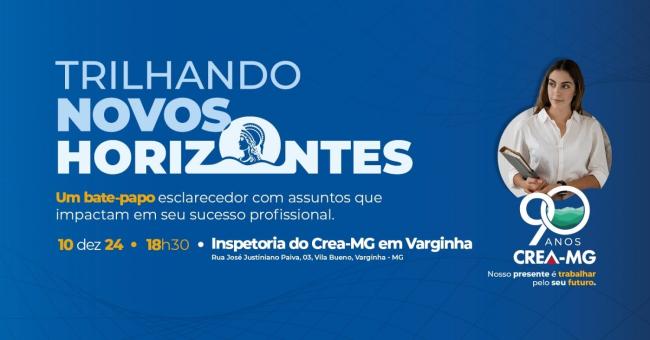 Programa apresenta serviços do Crea-MG a novos profissionais de Varginha