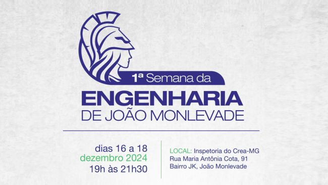 1° Semana de Engenharia em João Monlevade irá discutir sustentabilidade, tecnologia e inovação 