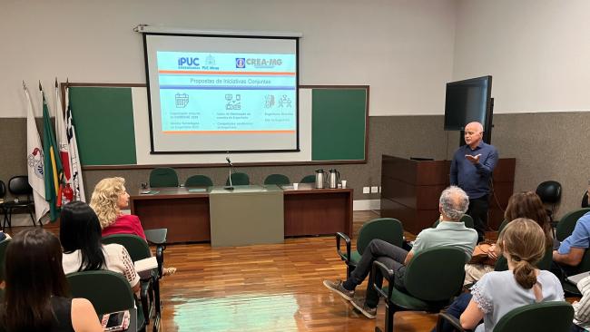 Crea-MG e PUC Minas firmam parceria para 2025