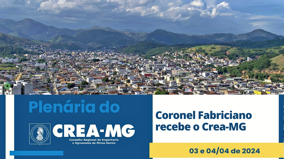 Coronel Fabriciano recebe série de atividades do Crea-MG