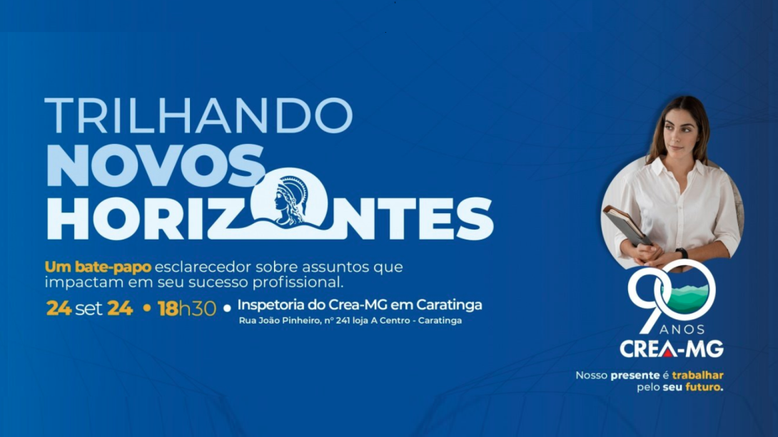 Programa apresenta serviços do Crea-MG a novos profissionais de Caratinga