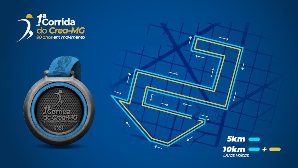 Prorrogadas as inscrições para a corrida de 90 anos do Crea-MG
