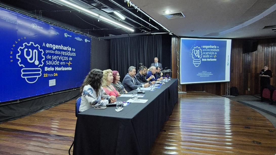 Seminário Promove Discussão sobre Gestão de Resíduos de Saúde em Minas Gerais